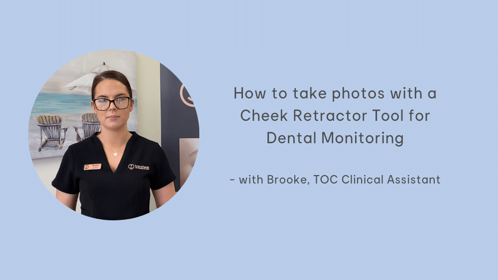 How to take photos with a Cheek Retractor Tool for Dental Monitoring