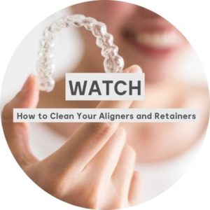 How to clean your aligners and retainers